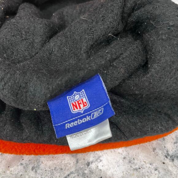 Vintage NFL Reebok Miami Dolphins Size 8-20 Winter Beanie Hat - Picture 6 of 6